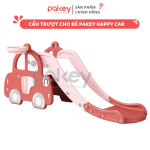 Cầu trượt cho bé Pakey Happy Car Màu Hồng