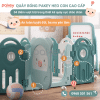 Quây cũi nhựa gấp gọn Pakey Heo Màu Hồng Size 12+2 12 quay-cui-cho-be