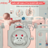 Quây cũi nhựa gấp gọn Pakey Little Sheep Màu Hồng Trắng Size 16+2 3 quay-cui-nhua