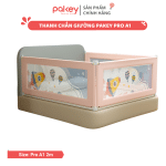 Thanh chắn giường Pakey Pro A1 Màu Hồng Size 2m