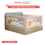 Thanh chắn giường Pakey Pro A1 Màu Hồng Size 2m2