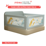 Thanh chắn giường Pakey Pro A1 Màu Ghi Size 1m6