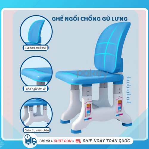 Bàn học thông minh cho bé Igrow B05 Màu Xanh 5 ban-hoc-cho-be