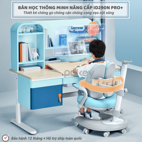 Bàn học thông minh cho bé Igrow I290 Pro+ Màu Xanh 8 ban-hoc-thong-minh-cho-be