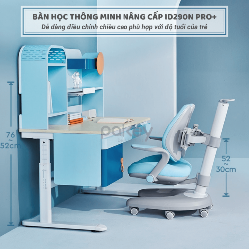Bàn học thông minh cho bé Igrow I290 Pro+ Màu Xanh 2 ban-hoc-thong-minh-cho-be
