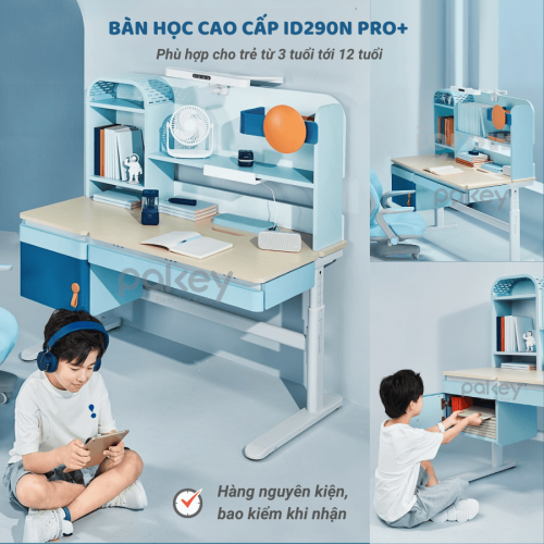Bàn học thông minh cho bé Igrow I290 Pro+ Màu Xanh 4 ban-hoc-thong-minh-cho-be