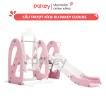 Cầu trượt xích đu Pakey Clouds Màu Hồng