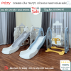 Cầu trượt xích đu Pakey Clouds Màu Trắng Xanh Đậm 9 cau-truot-xich-du