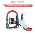 Cầu trượt xích đu Pakey Tên Lửa
