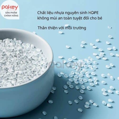 Chất liệu nhựa nguyên sinh đã qua kiểm định nghiêm ngặt và tuân thủ các tiêu chuẩn an toàn quốc tế