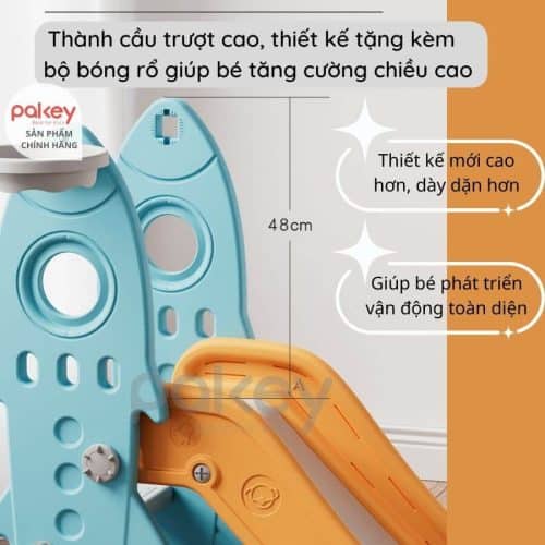 Với độ cao lý tưởng này, bé có thể vận động qua các động tác chạy, nhảy, ném úp bóng vào rổ, nhờ đó mà bé phát triển chiều cao một cách tốt nhất