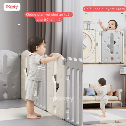Quây cũi liên hoàn Cối Xay Gió 6 tiện ích
