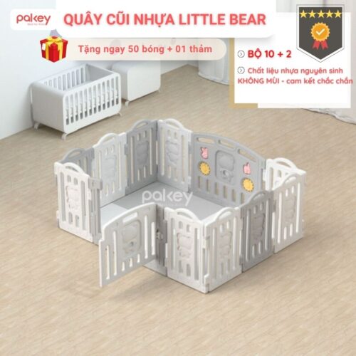 Quây cũi nhựa Little Bear
