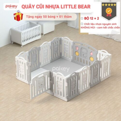 Quây cũi nhựa Little Bear