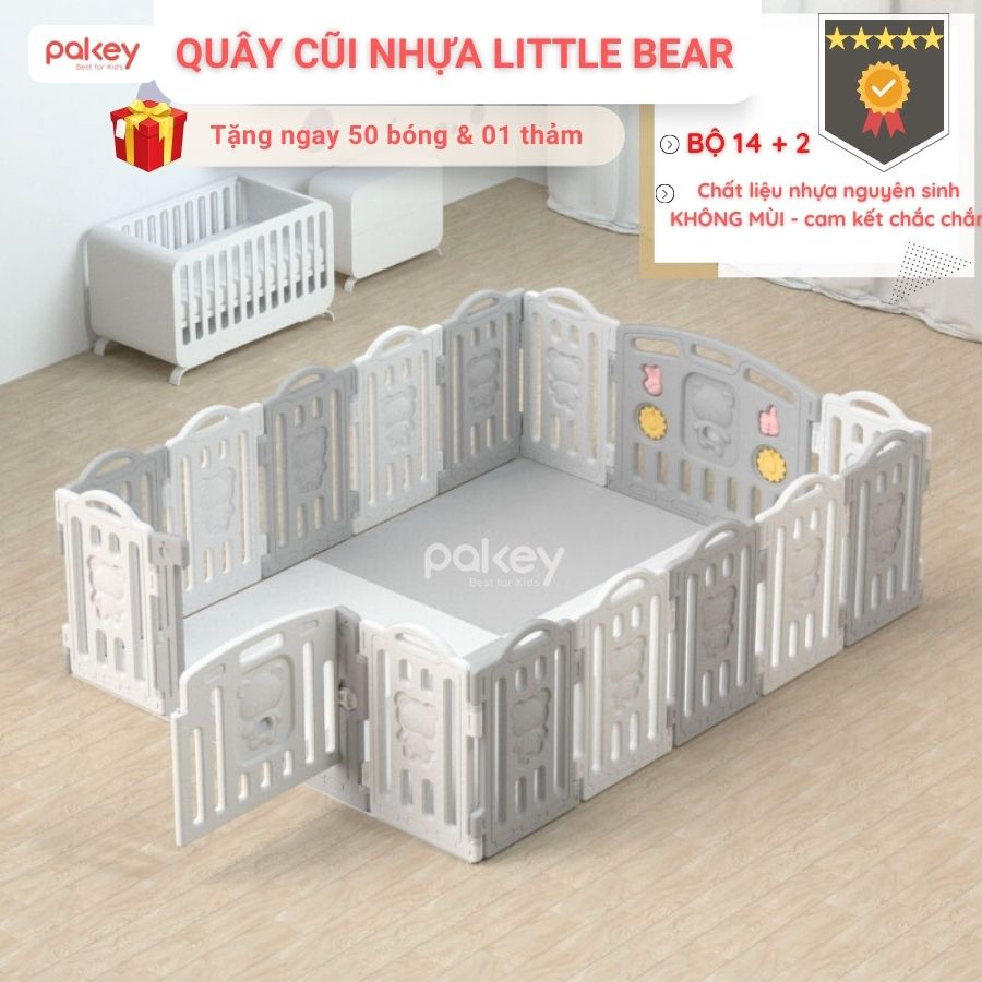 quay-cui-nhua-little-bear (16) Quây cũi nhựa Little Bear