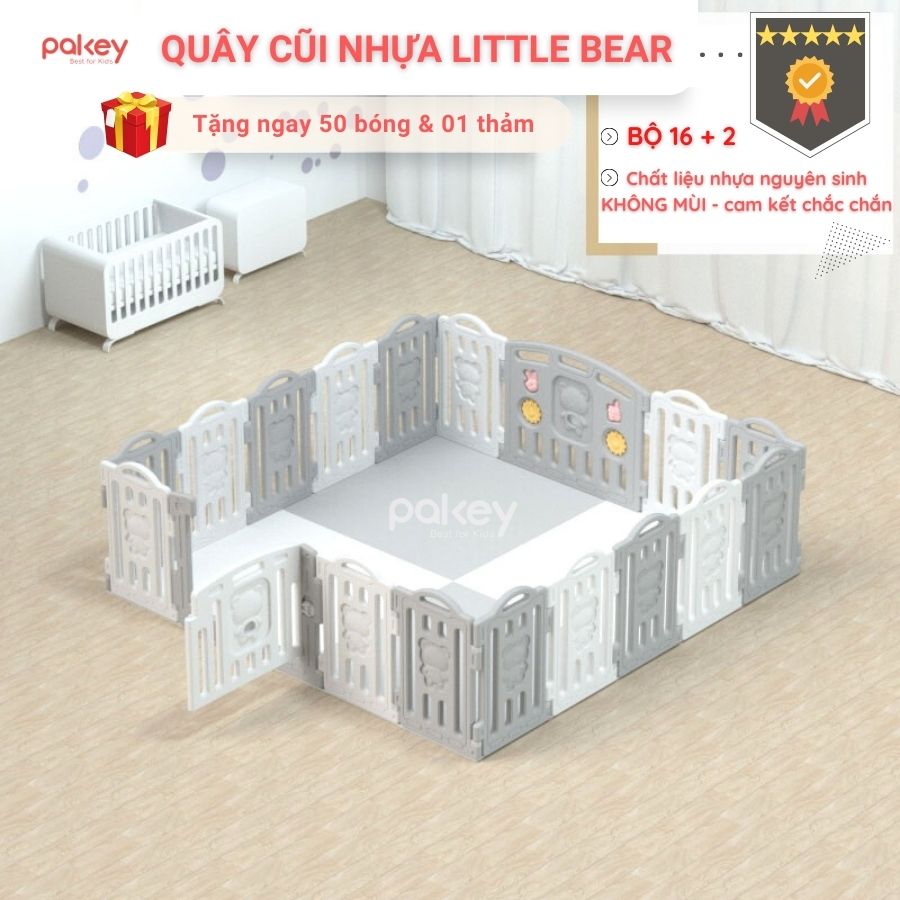 quay-cui-nhua-little-bear (17) Quây cũi nhựa Little Bear