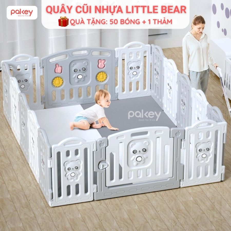 Quây cũi nhựa Little Bear 32 Quây cũi nhựa Little Bear
