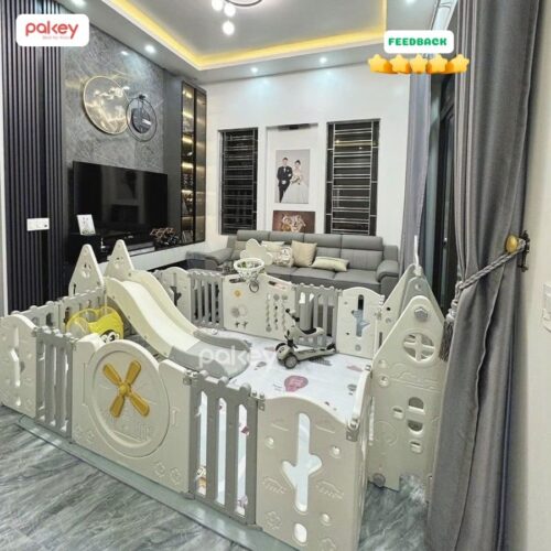 Quây cũi liên hoàn Cối Xay Gió 6 tiện ích