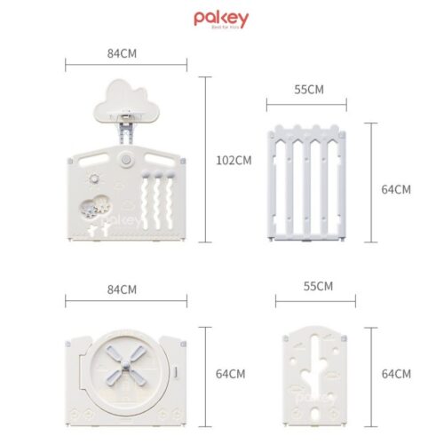 Quây cũi liên hoàn Cối Xay Gió 6 tiện ích