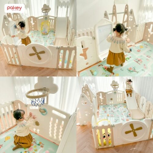 Quây cũi liên hoàn Cối Xay Gió 6 tiện ích