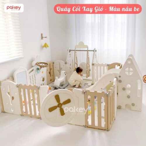 Quây cũi liên hoàn Cối Xay Gió 6 tiện ích