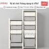 Kệ để đồ đa năng cho bé Aba 20 Kệ đồ chơi Abba không chỉ giúp bé sắp xếp đồ chơi một cách gọn gàng mà còn thúc đẩy sự phát triển tư duy và khả năng xây dựng của trẻ