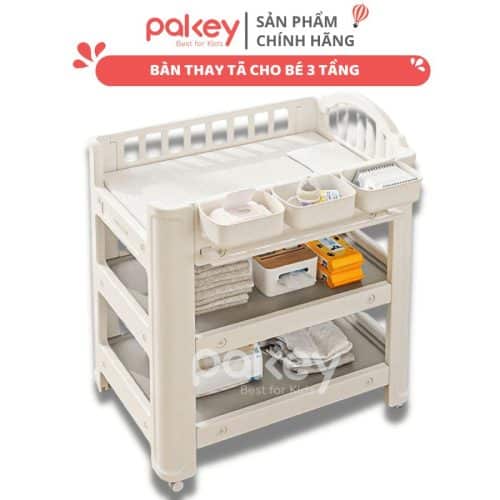 Bàn thay tã cho bé Pakey giá tốt cam kết chính hãng