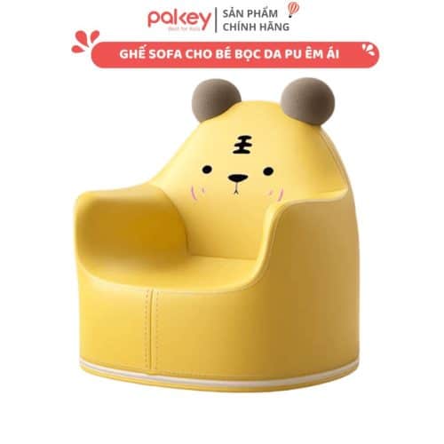 Ghế sofa Pakey cho bé hoạ tiết nghộ nghĩnh chất lượng tốt