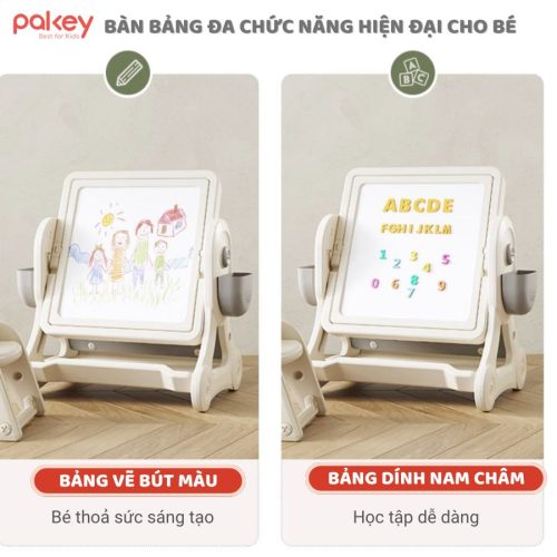 Với thiết kế tiện lợi tối ưu, bộ bàn Lego mang đến sự linh hoạt trong việc sắp xếp và sử dụng không gian
