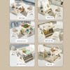 Bộ bàn lego đa năng còn được trang bị ngăn để đồ và các giá để sách