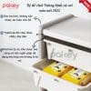Kệ đồ chơi hình cá voi Pakey 11 Kệ để đồ cho bé Pakey hình cá voi ngộ nghĩnh có thiết kế đa năng, cấu trúc chắc chắn, màu sắc nhẹ nhàng và chất liệu nhựa thân thiện