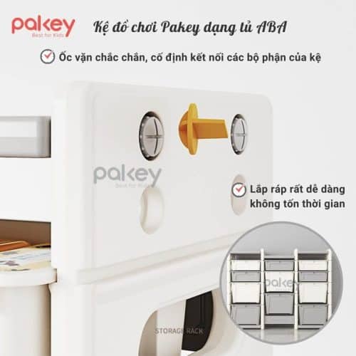 Kệ để đồ đa năng cho bé Aba 27 Kệ đồ chơi abba được làm từ vật liệu chất lượng cao, đảm bảo độ bền và độ ổn định trong quá trình sử dụng