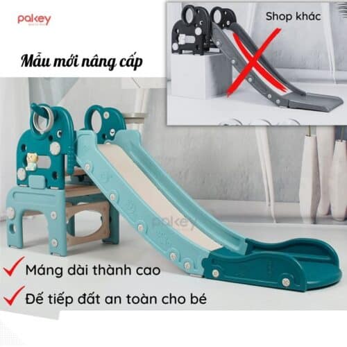 Cầu trượt voi đa năng Pakey 6 tiện ích 27 Cầu trượt voi đa năng Pakey 6 tiện ích