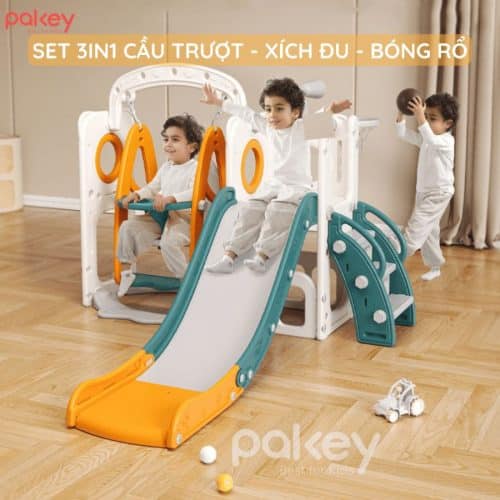 Với kích thước nhỏ gọn và hợp lý, sản phẩm có thể được lắp đặt trong khu vườn hoặc sân chơi nhỏ mà không chiếm quá nhiều diện tích