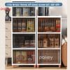Tủ nhựa cánh trượt trong suốt HX001 14 Tủ nhựa cho bé là sản phẩm được đánh giá cao bởi các gia đình có con nhỏ