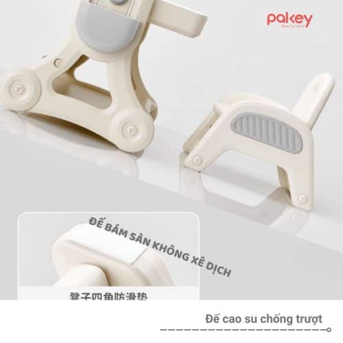 Bộ bàn lego có thiết kế 4 điểm chống trượt giúp bám chặt vào bề mặt đất, không bị rơi khi nghiêng bề mặt