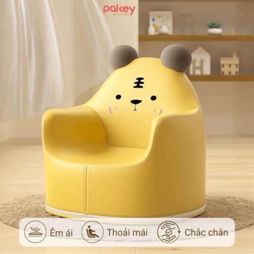 Ghế sofa cho bé được thiết kế dựa theo dáng ghế công thái học của trẻ em