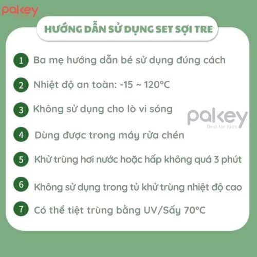Set ăn dặm sợi tre 5 món A032 là sản phẩm ăn dặm chất lượng, được nhiều bà mẹ lựa chọn cho các con nhỏ