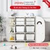 Kệ đồ chơi hình cá voi Pakey 12 Kệ đựng đồ hình cá voi có thiết kế tiện lợi với dung tích đựng đồ lớn, đựng nhiều đồ cho bé