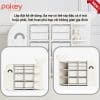 Kệ đồ chơi hình cá voi Pakey 18 Thiết kế kéo mở các ngăn đựng đồ giúp dễ dàng thấy và tiếp cận các vật dụng, tạo sự thuận tiện trong việc lấy và sắp xếp
