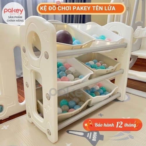 Kệ đồ chơi cho bé Pakey hình Tên Lửa 8 sản phẩm kệ đồ chơi hình tên lửa sẽ là một sự lựa chọn tuyệt vời để giữ gìn và phân loại đồ chơi của bé