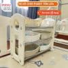 Kệ đồ chơi cho bé Pakey hình Tên Lửa 11 Kệ đồ chơi Pakey hình tên lửa là một giải pháp lưu trữ đồ chơi hiệu quả, kết hợp tính thẩm mỹ và an toàn cho bé