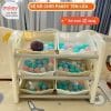 Kệ đồ chơi cho bé Pakey hình Tên Lửa 14 Kệ được trang trí với hoạ tiết tên lửa ngộ nghĩnh, tạo điểm nhấn đáng yêu và hứng thú cho bé khi sử dụng