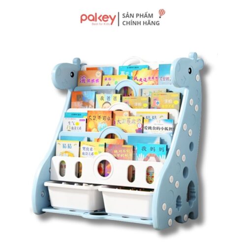 Kệ sách cho bé Pakey hươu cao cổ