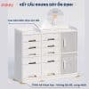 Tủ kệ đa năng Pakey E103 34 Với chất liệu này, kệ đồ dạng tủ có độ bền cao, đảm bảo sử dụng lâu dài và khả năng chịu lực tốt