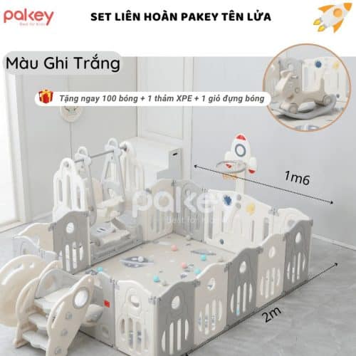 Quây cũi liên hoàn Tên Lửa 5 tiện ích 16 Quây liên hoàn được trang bị kết cấu vô cùng vững chắc với các khớp nối thông minh cải tiến
