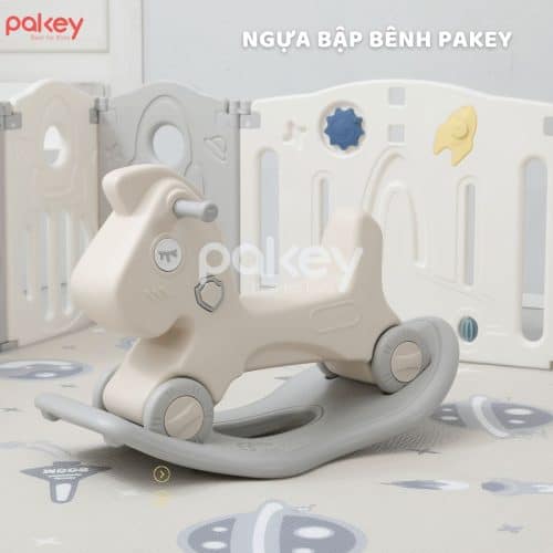 Quây cũi liên hoàn Tên Lửa 5 tiện ích 18 Set quây cũi bao gồm ngựa bập bênh cho bé vận động