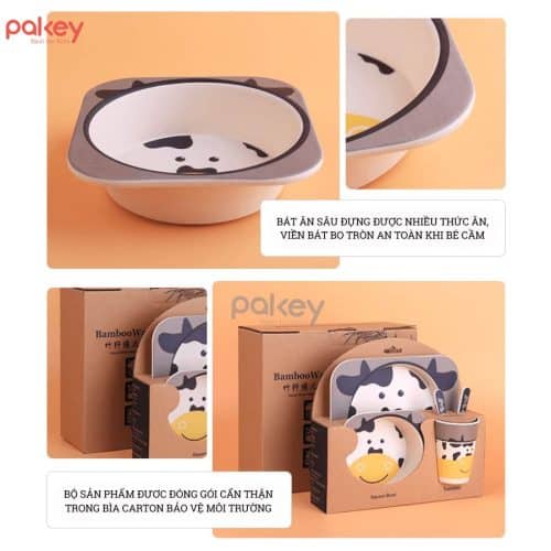 Bát đựng súp sâu lòng hạn chế thức ăn rơi ra ngoài