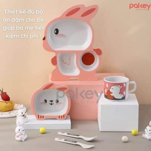 Set ăn dặm sợi tre 5 món A031 16 Sản phẩm đồ dùng cho bé luôn được khách hàng lựa chọn tin cậy bởi những tiêu chí an toàn, chất lượng