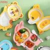 Set ăn dặm sợi tre 5 món A032 17 Các thành phần của sợi tre thiên nhiên có khả năng ngăn chặn vi khuẩn cực kỳ tốt, đảm bảo sự phát triển của trẻ nhỏ